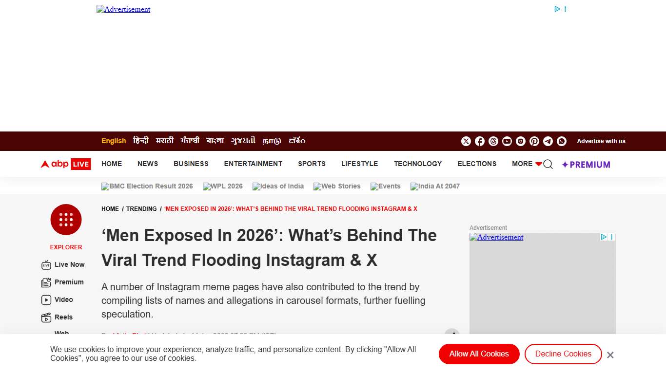 Men Exposed In 2026 What’s Behind The Viral Trend Flooding Instagram AND X